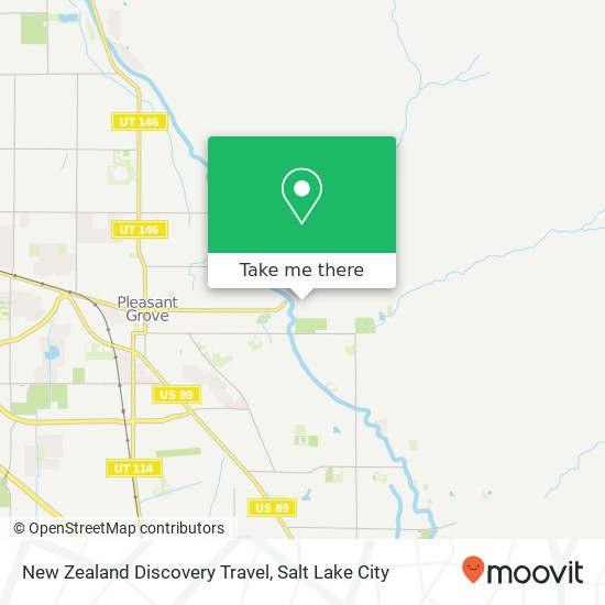 New Zealand Discovery Travel map