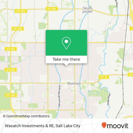 Wasatch Investments & RE map