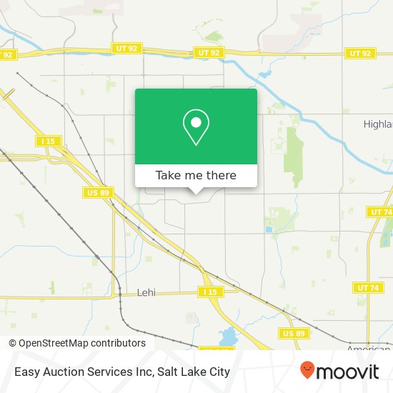 Mapa de Easy Auction Services Inc