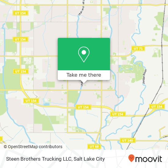 Mapa de Steen Brothers Trucking LLC
