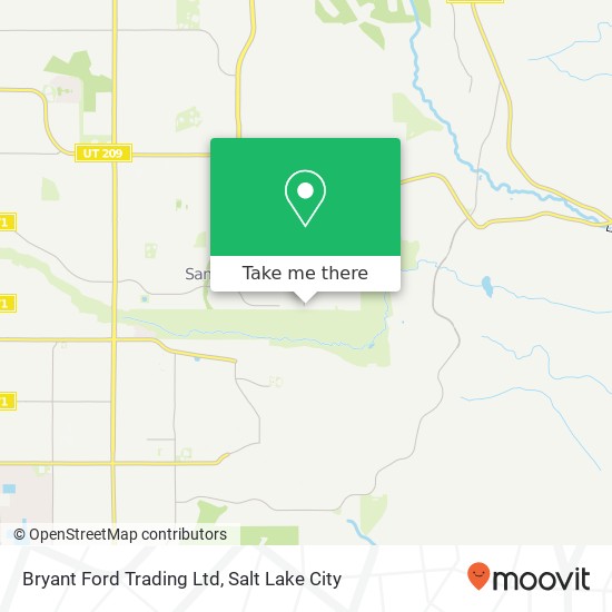 Mapa de Bryant Ford Trading Ltd