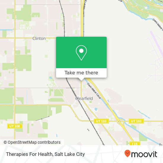 Therapies For Health map