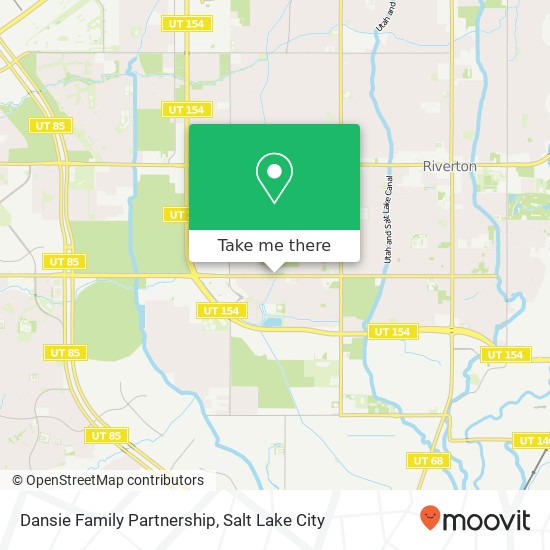 Dansie Family Partnership map