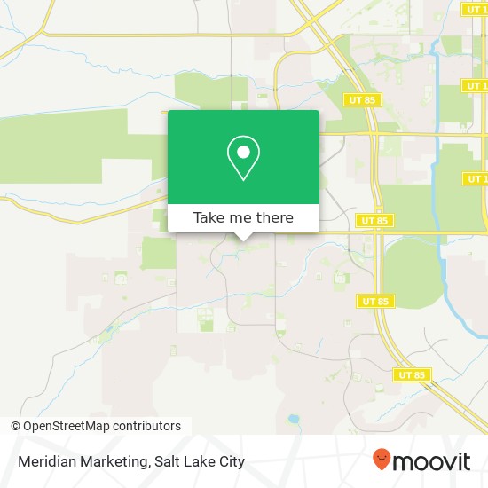 Meridian Marketing map