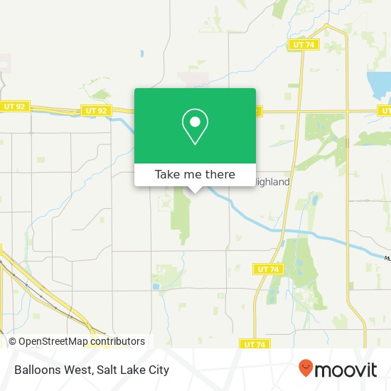 Mapa de Balloons West