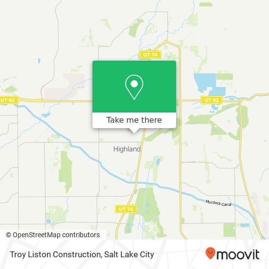 Troy Liston Construction map