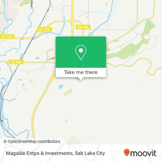 Magalde Entps & Investments map