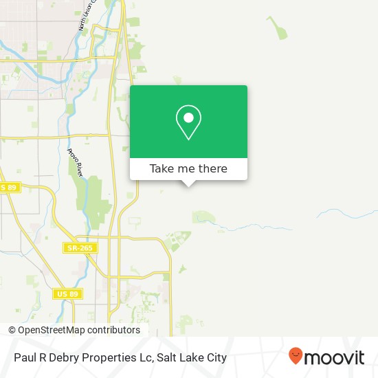 Paul R Debry Properties Lc map