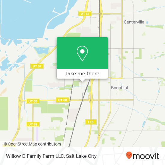 Mapa de Willow D Family Farm LLC