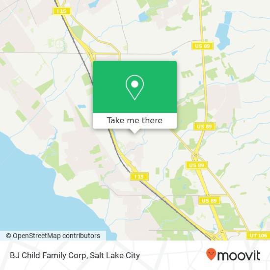 BJ Child Family Corp map