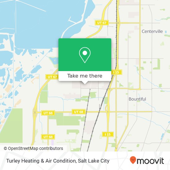 Mapa de Turley Heating & Air Condition