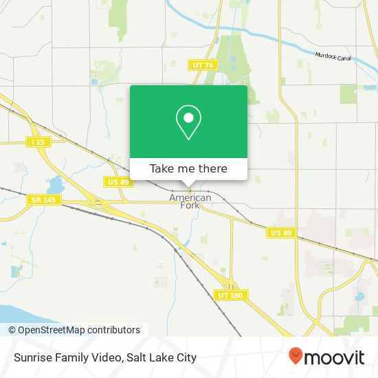 Sunrise Family Video map