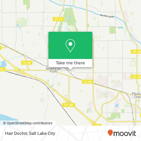 Hair Doctor map