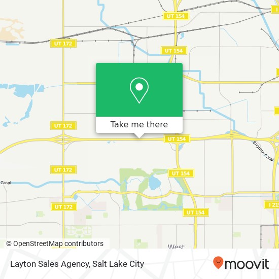 Layton Sales Agency map