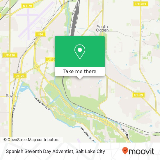 Mapa de Spanish Seventh Day Adventist