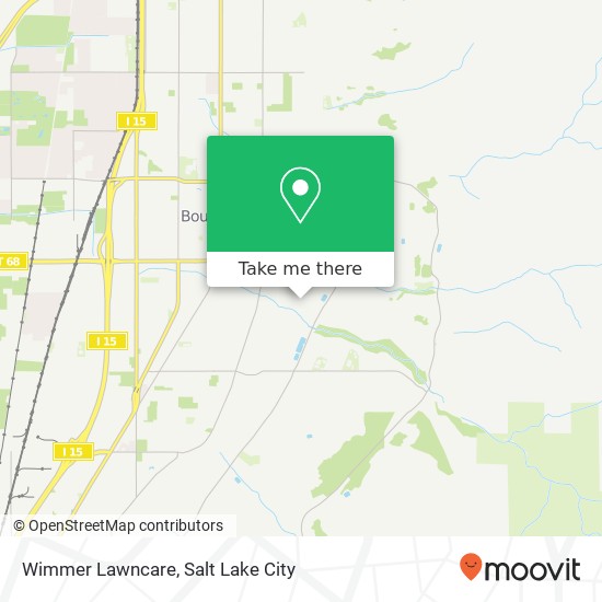 Wimmer Lawncare map