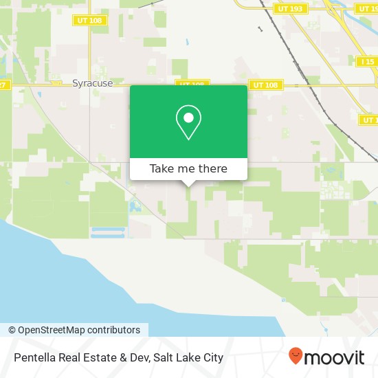 Pentella Real Estate & Dev map