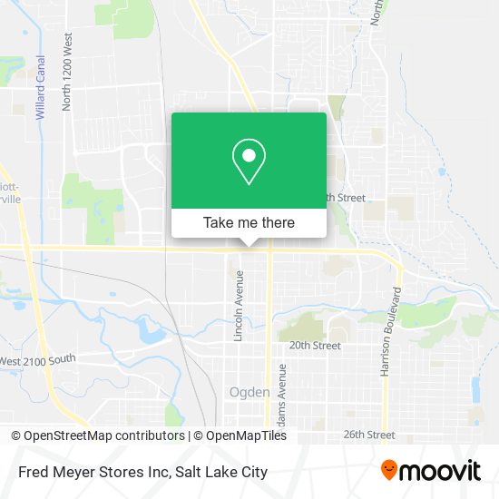 Fred Meyer Stores Inc map