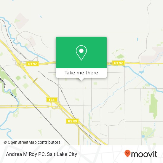 Andrea M Roy PC map