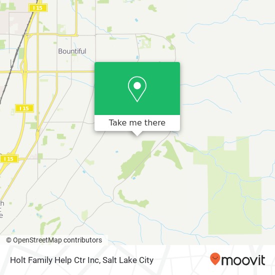 Holt Family Help Ctr Inc map