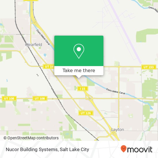 Mapa de Nucor Building Systems