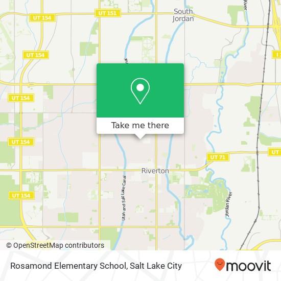 Mapa de Rosamond Elementary School
