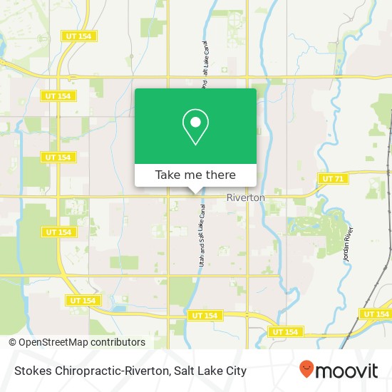 Mapa de Stokes Chiropractic-Riverton
