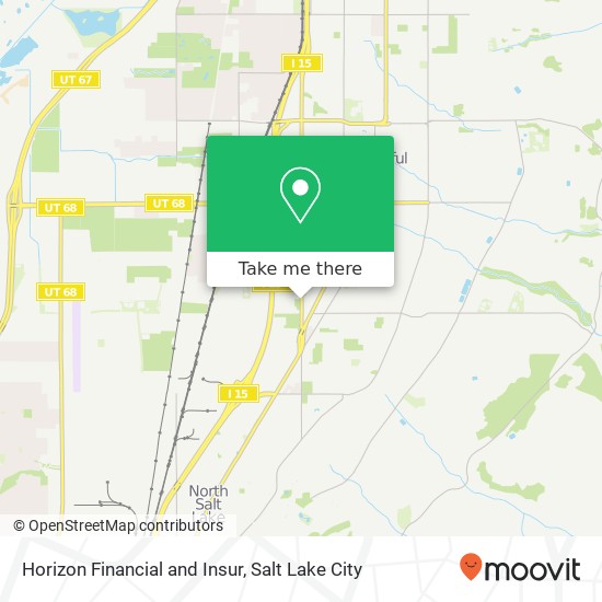 Horizon Financial and Insur map