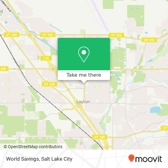 Mapa de World Savings