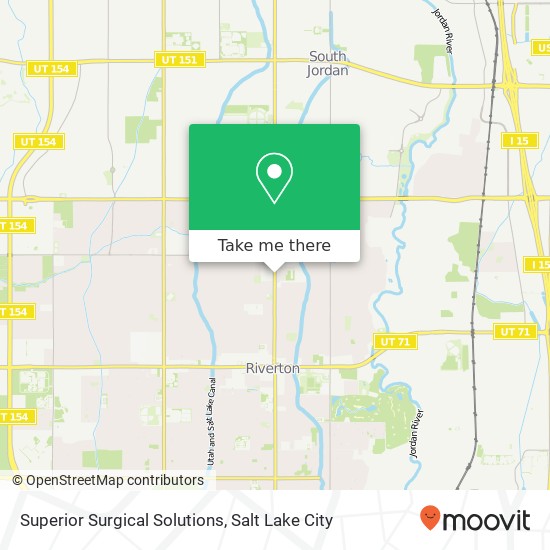 Superior Surgical Solutions map