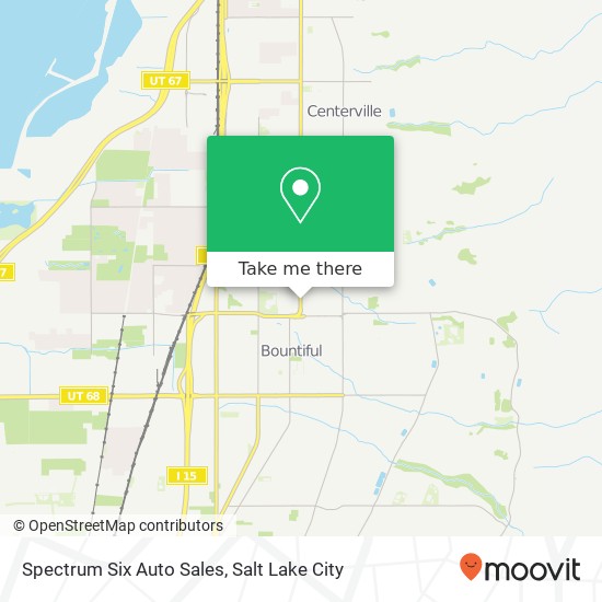 Spectrum Six Auto Sales map