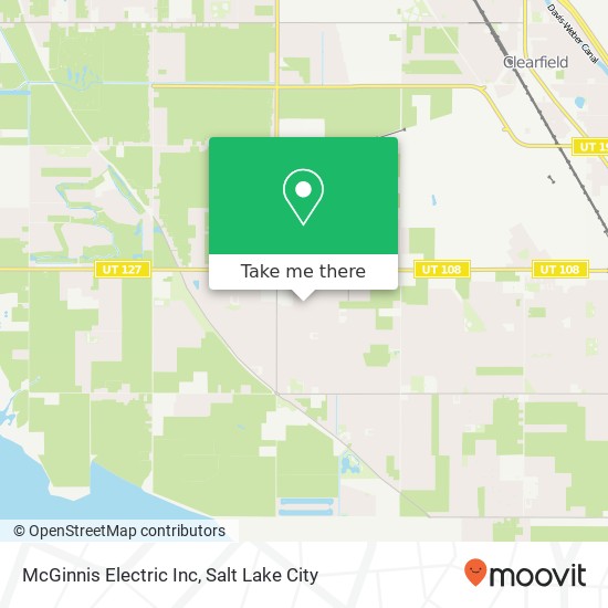 Mapa de McGinnis Electric Inc