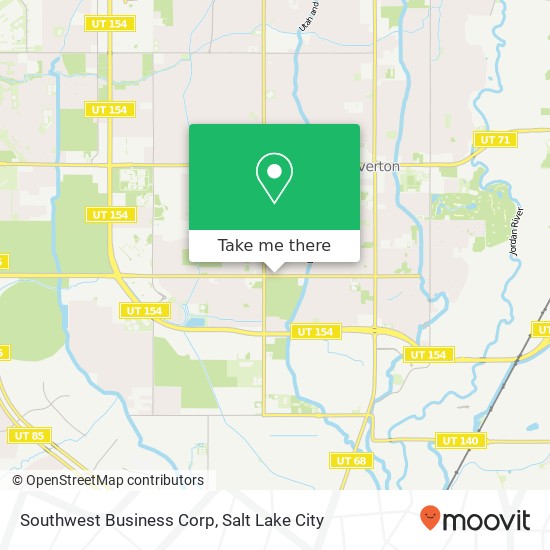 Mapa de Southwest Business Corp