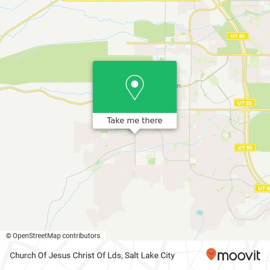 Mapa de Church Of Jesus Christ Of Lds