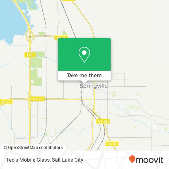 Ted's Mobile Glass map
