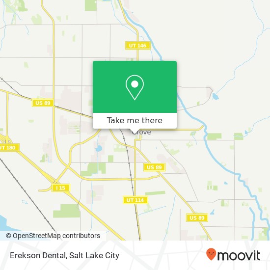 Erekson Dental map