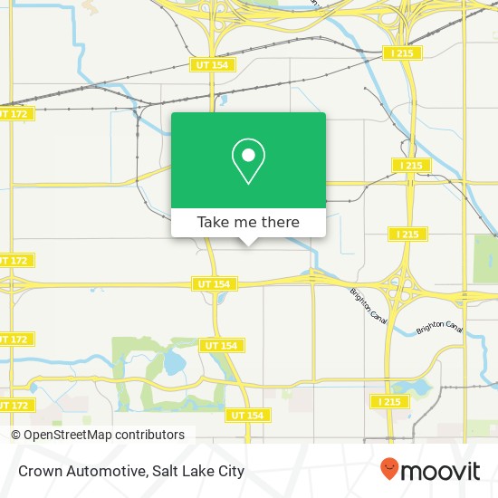 Crown Automotive map