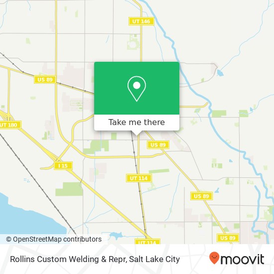 Rollins Custom Welding & Repr map