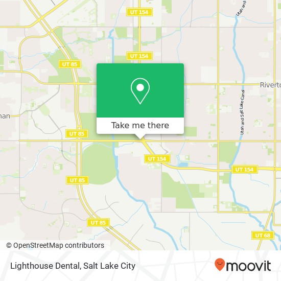 Lighthouse Dental map