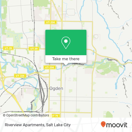 Mapa de Riverview Apartments