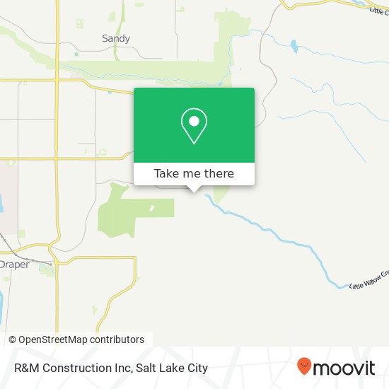 R&M Construction Inc map