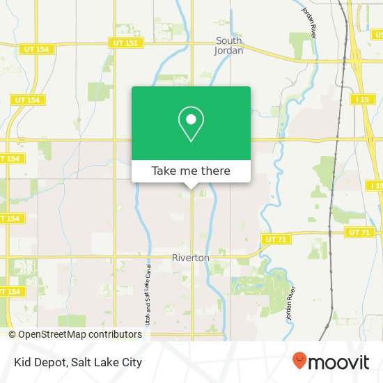 Kid Depot map