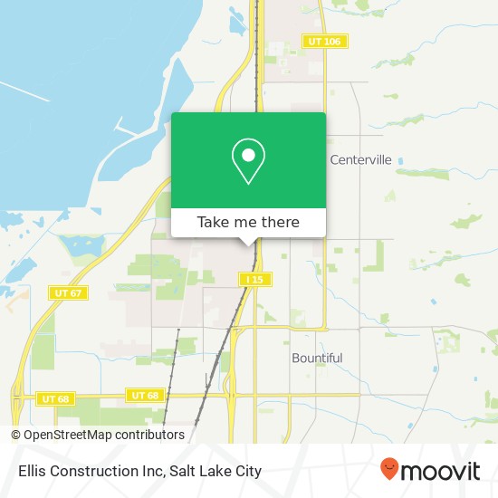 Ellis Construction Inc map