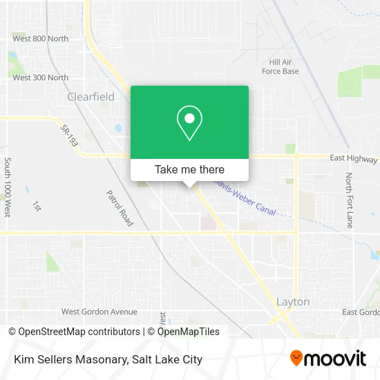 Kim Sellers Masonary map
