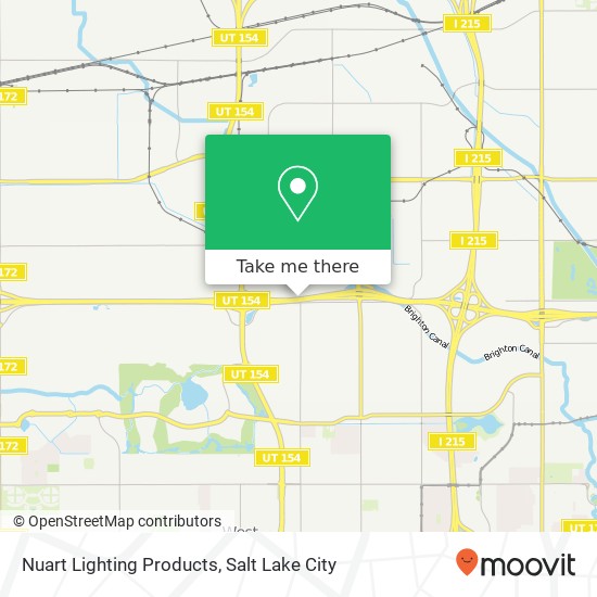 Nuart Lighting Products map