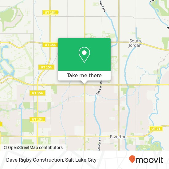 Dave Rigby Construction map