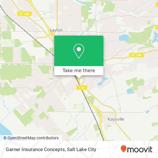 Mapa de Garner Insurance Concepts