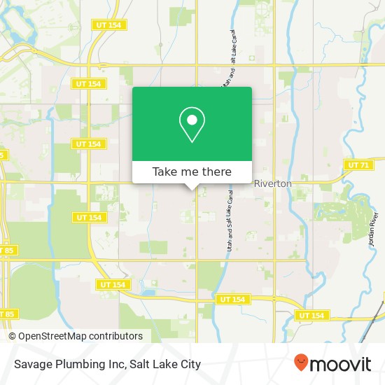 Savage Plumbing Inc map