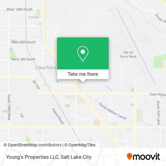 Mapa de Young's Properties LLC