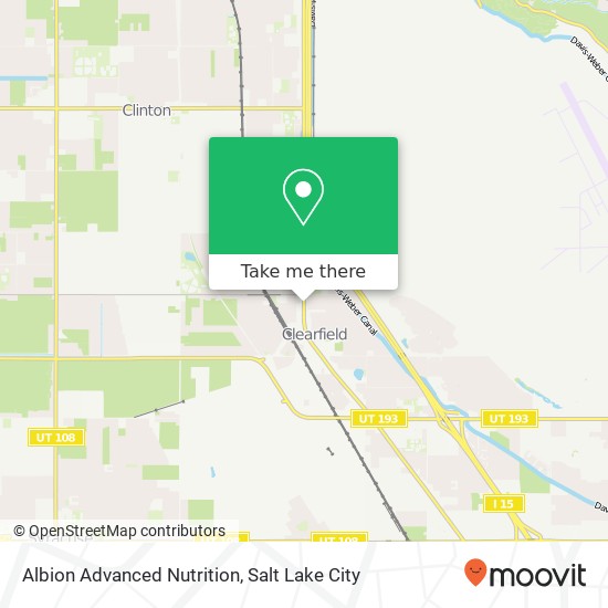 Albion Advanced Nutrition map